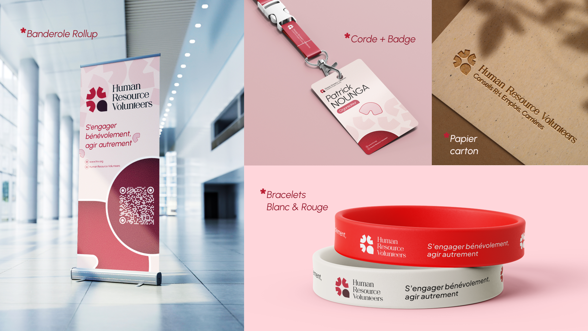 Roll-up Banner Layouts, and more Corporate Stationery
