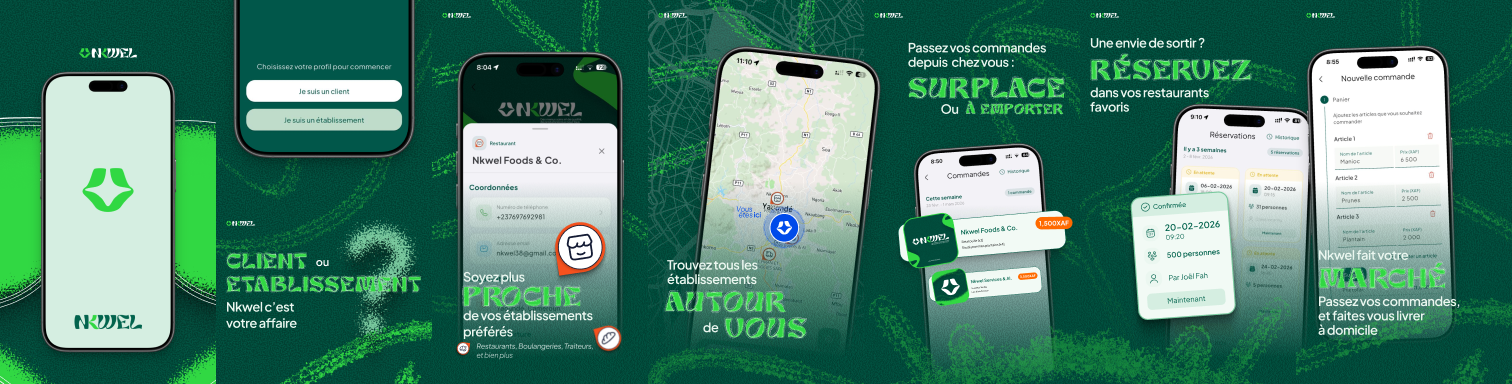 Maquettes haute fidélité des applications iOS (AppStore)