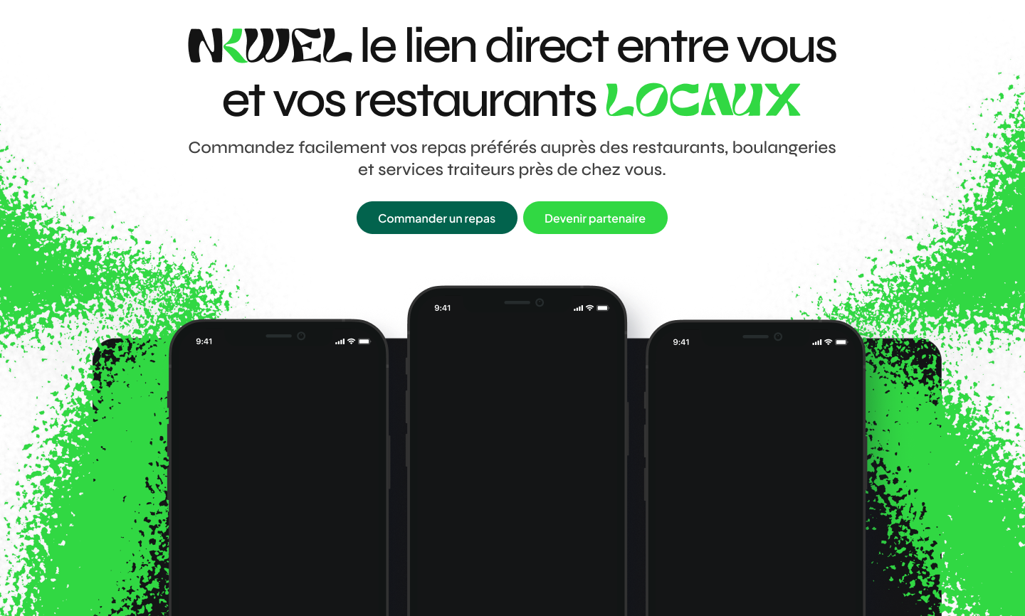 Capture d'écran de l'interface de gestion web